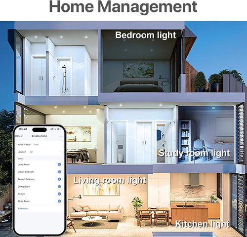 Miniatura 4 de ORALUCE Bombillas LED de control remoto equivalente a 60 W, bombillas regulables de 2700-6500 K, base E26, bombilla inteligente Bluetooth A19