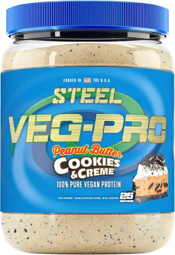 Miniatura 10 de Suplementos de acero Veg-PRO, proteína de chícharo vegetal, aislado en polvo, suplemento natural orgánico vegano 680.38 g (1.5 libras).