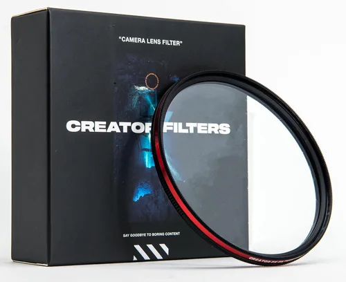 Filtro de lente de efectos especiales Vintage Mist | Filtro de brillo negro suave Dream Pro para lente de cámara (Compatible con 82mm, 77mm, 72mm,