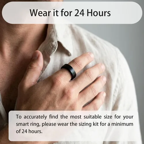 Miniatura 5 de Kit de tallas 1.0, tamaño antes de comprar el anillo inteligente, 9 tamaños de tamaño 6 a 14, solo medición precisa para Smart Ring 1.0
