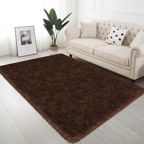 Miniatura 57 de Alfombras verdes para dormitorio de niños: alfombra de pasillo lavable de 2x6, alfombras pequeñas antideslizantes, esponjosas, suaves, peludas