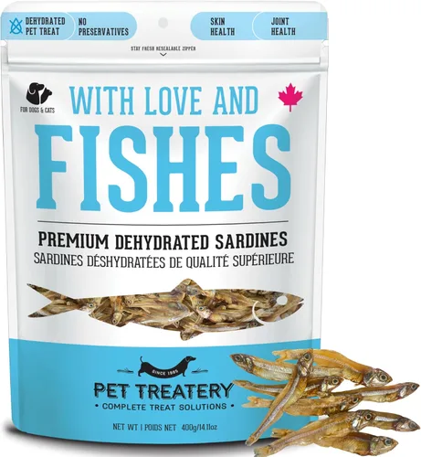 Miniatura 13 de The Granville Island Pet Treatery Piel de bacalao deshidratada para perros y gatos (2.5 onzas, paquete de 1) – Golosinas deshidratadas de un solo