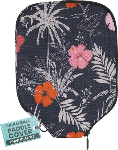 Miniatura 42 de Palms-O-Aces Pickleball Paddle Cover Canvas Padded Pickleball Paddles Sleeve with Zipper Lightweight Protective Paddle Case for Standard Paddles