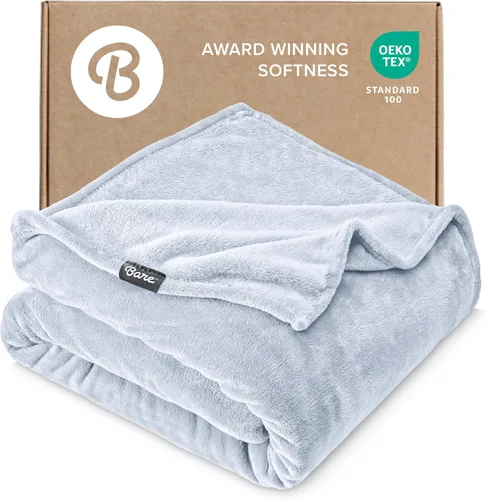 Miniatura 36 de Bare Home Manta de Vellón - Full/Queen - Ultra Suave y Liviana para Cama, Sofá y Sillón - Microfelpa de Lujo - Manta Cálida y Acogedora