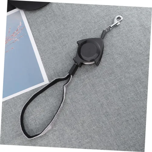 Miniatura 7 de LALAFINA Automatic Retractable Pet Leash Black Ergonomic Handle Long Telescopic Traction Rope for Dog Puppy Cat Training and Easy Grip
