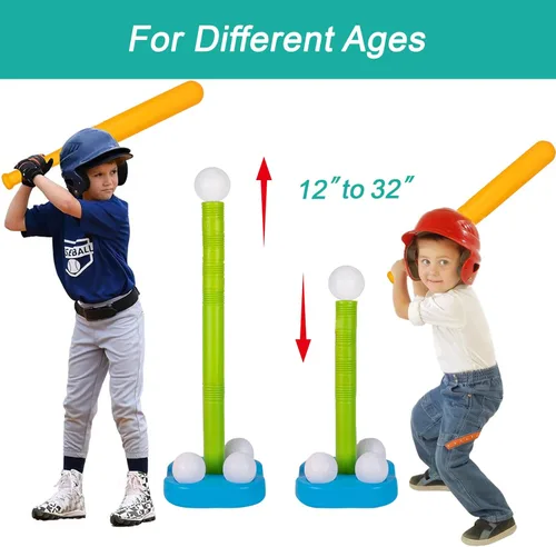 Miniatura 5 de Liberry Juguetes para niños de 2, 3, 4, 5 años, regalo de Navidad, cumpleaños, juego de golf y juego de pelota en T ajustable para niños y niños