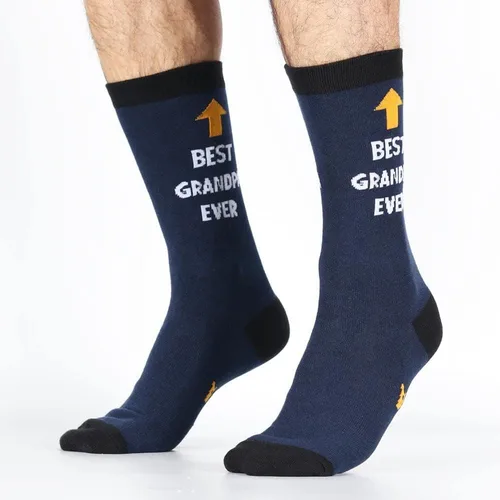 Miniatura 7 de Veachog Calcetines para abuelos para hombres, regalos de cumpleaños para papá, tío, hermano, hijo, marido, novio, suegro, regalos de jubilación