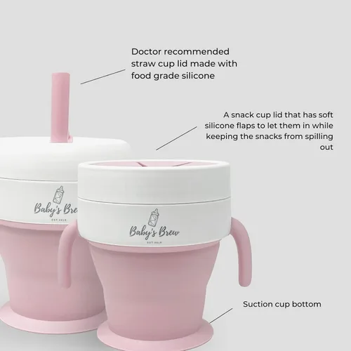 Miniatura 8 de Baby's Brew Paquete de baby shower en rosa