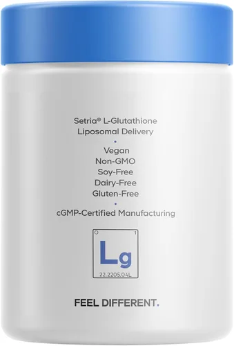 Miniatura 9 de Codeage Suplemento de glutatión liposomal, L-glutatión de setria reducido puro, entrega liposomal, complejo fosfolípido, pastillas de polvo