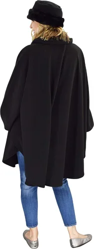 Miniatura 2 de Abrigo de forro polar para mujer, con guantes y sombrero a juego, colección de invierno, talla única