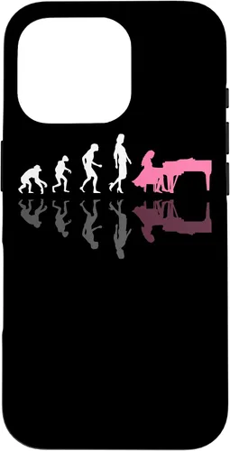 Miniatura 19 de iPhone 13 Pro Evolution of Women Piano Músico Retro Vintage Pianist Case