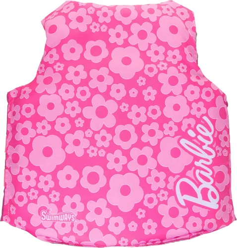 Miniatura 6 de SwimWays Barbie Chaleco Salvavidas de Entrenamiento para Natación, Chaleco de Natación para Niños Aprobado por la Guardia Costera de EE. UU.