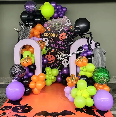 Miniatura 5 de FOTIOMRG Globos de color verde lima de 12 pulgadas, paquete de 50 globos de látex verde claro neón, calidad de helio para cumpleaños, baby shower