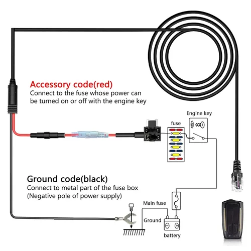 Miniatura 5 de Kit de cableado de radar, kit de cableado de cable directo para Escort Valentine One Uniden Beltronics Cobr Detector de radar conexión rápida Plug