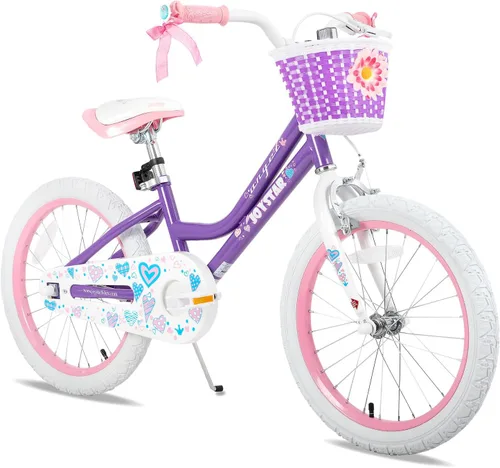 Miniatura 12 de JOYSTAR Angel Bicicleta para Niñas para Niñas Pequeñas y Niños de 2 a 13 Años, Bicicleta para Niños de 12, 14, 16, 18, 20 Pulgadas con Ruedas de Azul