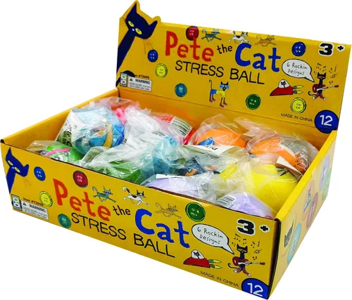 Miniatura 3 de Raymond Geddes Pete the Cat - Juego de juguetes antiestrés (12 unidades)