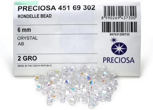 Miniatura 97 de 100 piezas auténticas Preciosa de 3 mm (0,12 pulgadas) cuentas sueltas de cristal bicono facetado pequeño amatista púrpura compatibles con cristales