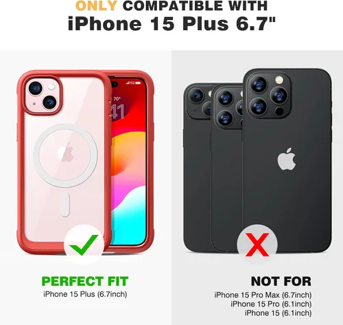 Miniatura 177 de Diaclara Funda diseñada para iPhone 16, mejorada [protección completa de la cámara], carcasa resistente de cuerpo completo con protector de pantalla