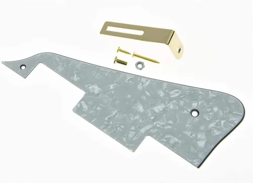 Miniatura 23 de Dopro Golpeador de guitarra LP de 1 capa con soporte cromado para Epiphone Les Paul