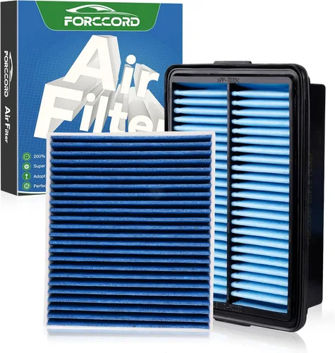 Miniatura 33 de Kit de filtro de aire de motor y de cabina Forccord Compatible con Honda Civic 1.5L 2016 2017 2018 2019 2020 2021 Filtro de cabina de carbón