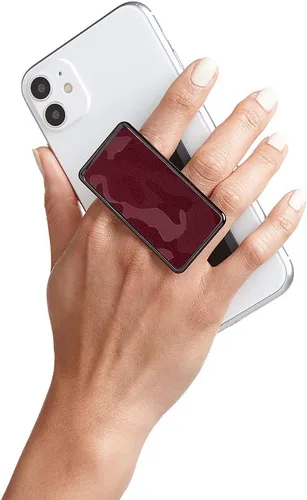 Miniatura 10 de HANDL New York Agarre y soporte de mango de camuflaje gris para smartphone