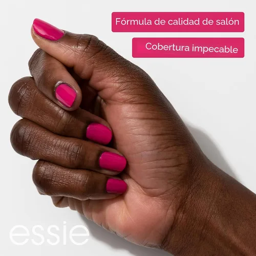 Miniatura 4 de Essie - Esmalte de uñas de calidad de salón, fórmula vegana libre de 8, fucsia brillante, Bachelorette Bash, 0.46 onzas líquidas