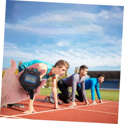 Miniatura 7 de Zerodeko Cronómetro deportivo digital de alta precisión con función de alarma de fecha para natación, correr, yoga, entrenamiento, temporizador