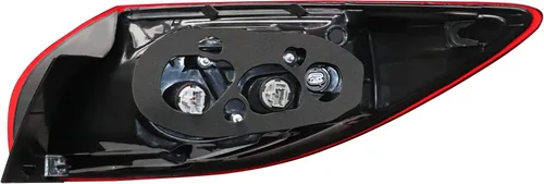 Miniatura 8 de Para 2013 2014 2015 2016Mazda CX-5 Luz trasera halógena izquierda lado conductor rojo carcasa roja y lente humo