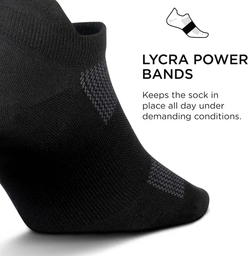 Miniatura 2 de Feetures Calcetines tobilleros ultraligeros de alto rendimiento, calcetines invisibles para mujeres y hombres con lengüeta en el talón