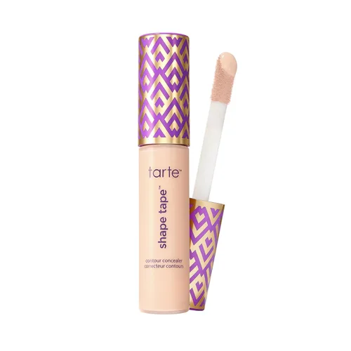tarte shape tape corrector – Cobertura completa, acabado mate para debajo de los ojos, ojeras, líneas finas, enrojecimiento y decoloración, larga