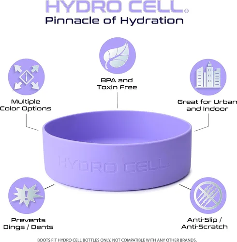 Miniatura 3 de HYDRO CELL Funda Protectora de Silicona para la Base - Cubierta Protectora para Botellas de Agua de Acero Inoxidable de 64oz, 40oz, 32oz, 24oz