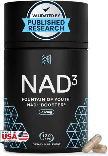 Miniatura 9 de Reparación metabólica de nicotinamida ribosida HPN, 180 cápsulas, tamaño económico, potenciador de NAD+ patentado con Niagen (Nr), el producto