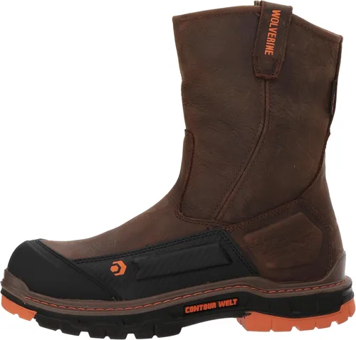 Miniatura 9 de Wolverine Bota de trabajo impermeable con puntera Composite de 10 pulgadas para hombre Overpass Wellington