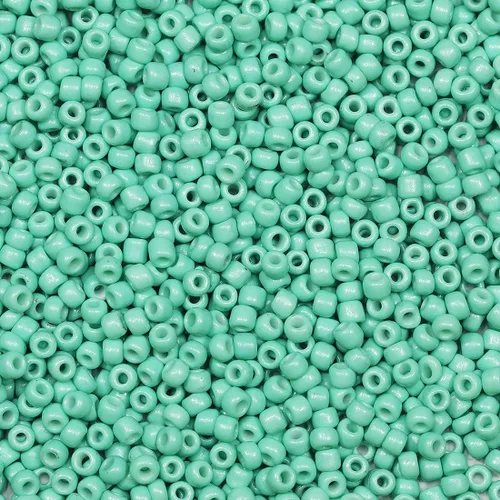 Miniatura 33 de Bala&Fillic Tamaño de 0.118 pulgadas (0.118 in), color verde manzana, alrededor de 3600 piezas/3.53 oz en bolsa, cuentas de vidrio 8/0 para hacer