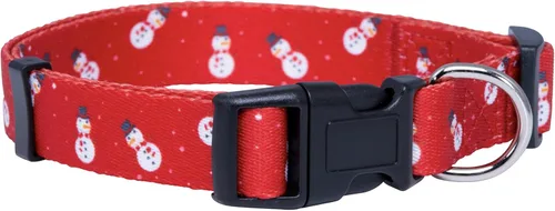 Miniatura 34 de Native Pup Collar de Perro con Bandera Americana - Rojo, Blanco y Azul - Collares Patrióticos para el 4 de Julio, EE.UU. - Ajustable para Perros