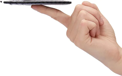 Miniatura 5 de Billetera delgada minimalista con bolsillo frontal, bloqueo RFID de viaje, billetera delgada de cuero, tarjetero para tarjetas de crédito