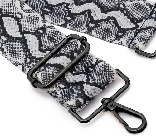 Miniatura 115 de ZOOEASS Hebillas de níquel Correa ancha para el hombro ajustable de repuesto para cinturón de pistola, hebilla de guitarra estilo bandolera