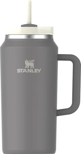 Miniatura 86 de Stanley Quencher H2.0 - Vaso de acero inoxidable con asa, pajilla y tapa FlowState giratoria de 3 posiciones; aislamiento térmico, sin BPA; apto