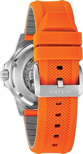 Miniatura 4 de Bulova 98A226 - Reloj analógico automático con correa de silicona para hombre