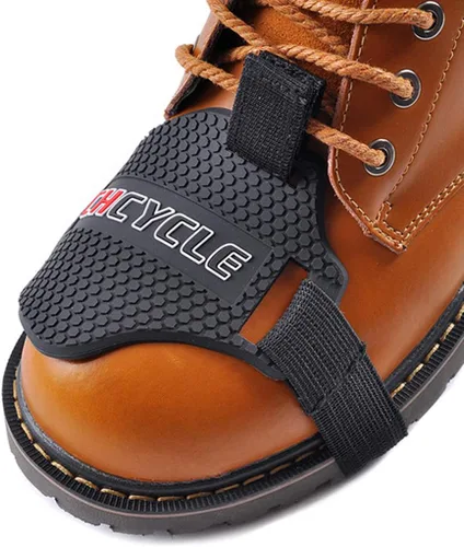 Miniatura 2 de almohadilla de cambio para motocicleta, cubierta protectora para botas/zapatos