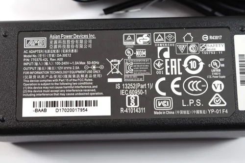 Miniatura 5 de NUEVOS DISPOSITIVOS DE ALIMENTACIÓN ASIÁTICA APD DA-30E12 ADAPTADOR 770375-31L WYSE THIN CLIENT