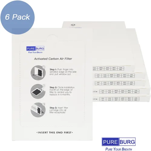Miniatura 2 de PUREBURG PAULTRA Filtro de repuesto para refrigerador compatible con Frigidaire y Electrolux Pure Air Ultra, piezas de repuesto EAFCBF 242061001