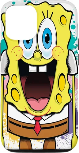 Miniatura 28 de Funda para iPhone 17 de Bob Esponja con salpicaduras de pintura