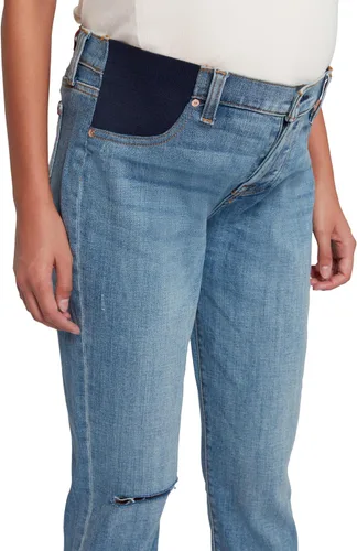 Miniatura 3 de 7 For All Mankind Jeans Josefina de maternidad para mujer con un agujero en la rodilla