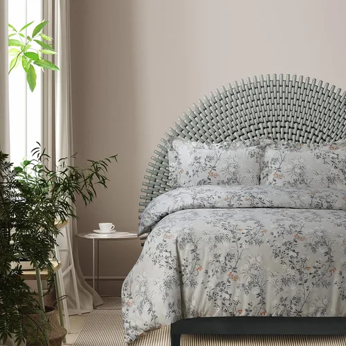 Miniatura 5 de Tribeca Living Camilla Paisley - Juego de edredón de franela de 170 GSM, tamaño King, color verde