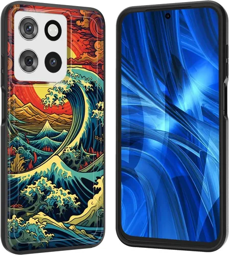 Miniatura 163 de Funda para Moto G 5G 2023, [probada en caídas de grado militar], resistente, resistente, resistente, a prueba de golpes, funda protectora