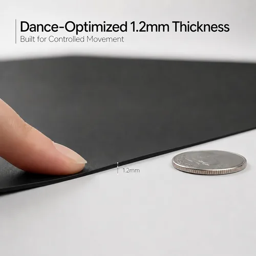 Miniatura 3 de ProStep by FlooringInc - Rollo reversible para pista de baile Marley, suelo de baile portátil de vinilo enrollable para ballet, jazz, moderno