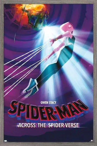 Miniatura 11 de Trends International Marvel Spider-Man: Across The Spider-Verse - Póster de pared de una hoja de Gwen Stacy, 22.37 x 34.00 pulgadas, impresión