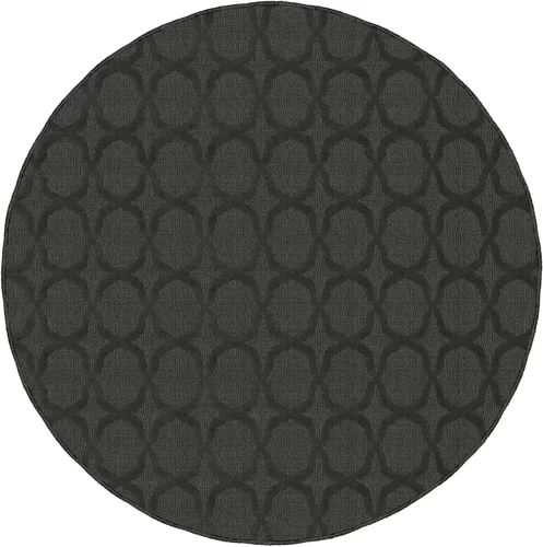 Miniatura 32 de Garland Rug Sparta - Alfombra antideslizante de polipropileno de 2 pies x 12 pies, color negro, ideal para salas de estar y pasillos, elegante