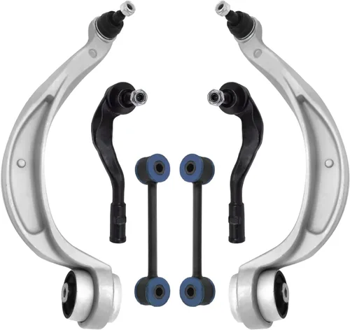 Miniatura 293 de Detroit Axle - Kit de extremo delantero para Chrysler 300 Dodge Charge Challenger 2011-2023, 2 brazos de control inferiores traseros 2 rótulas